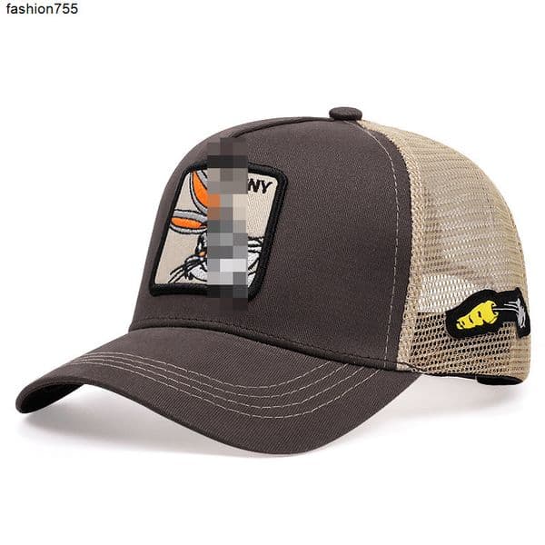 Ball Caps 2024 100 colors Anime gauze net summer womens baseball caps sun casual and casual hats cartoon hats mens awomens baseball caps AAAAAAhip-hop