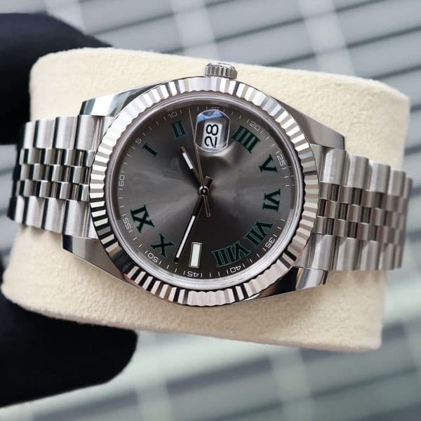 Best Edition V5 F FACTORY 126334 Watch 36mm/41mm Blue Index Dial Jubilee japan movement Mechanical (Automatic) Waterproof sapphire MEN Wristwatches 1