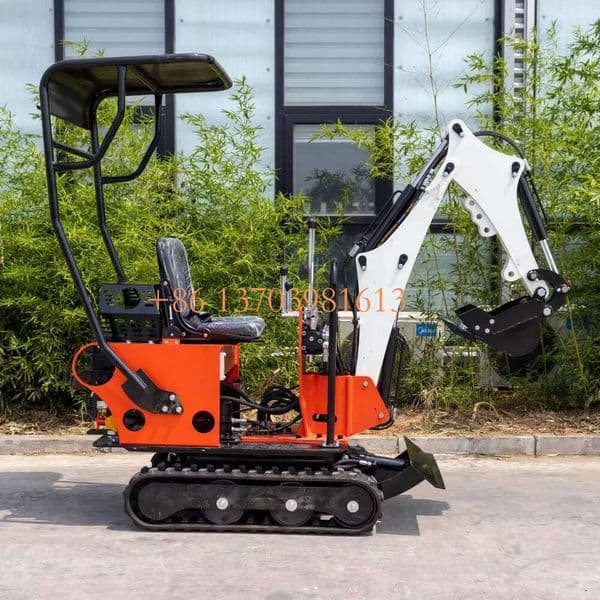 High Performance 0.8 Ton Mini Excavator machine for Tight Spaces and Digging
