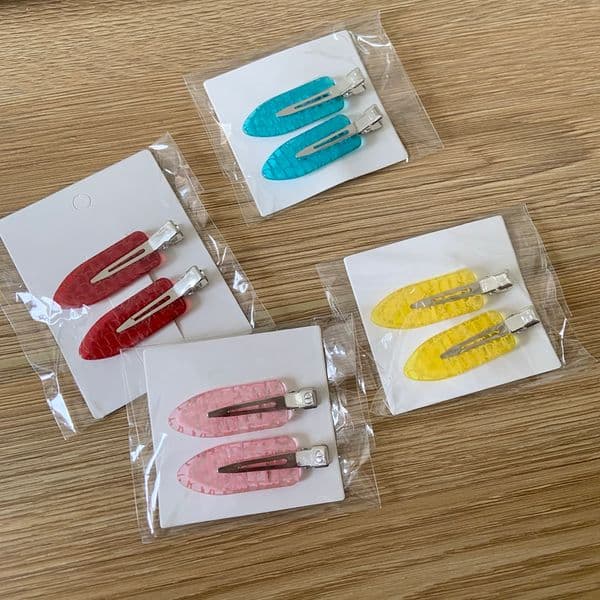Designer Party Favor Duckbill clips light luxury duckbill clip exquisite and practical party gift Hairpins No Trace hair bobby pin 4 Colors