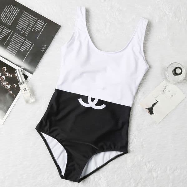 Designer Bikini Swimsuit Swim Suits Bathing Sexy Women Summer Swimwear Black and White Fashion Tank Sport Swimwear Womans Clothes
