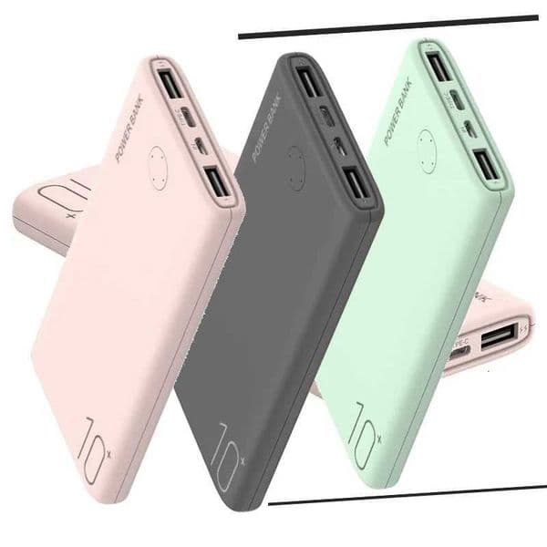 10000mAh tra Slim Portable Charger High Capacity Power Bank for iPhone Phones H251118