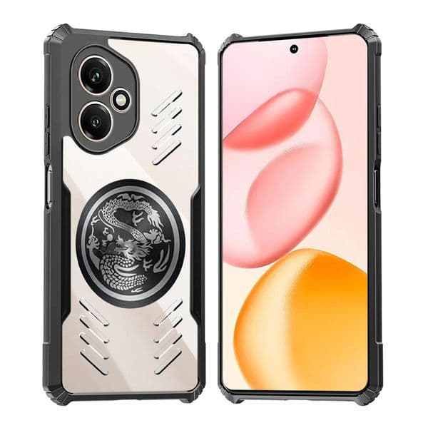For Honor 400 200 9X 8S Pro 400 200 90 Smart Lite Mobile Phone Case Clear Heat Dissipation PC+TPU Magnetic Shockproof Protective Cover