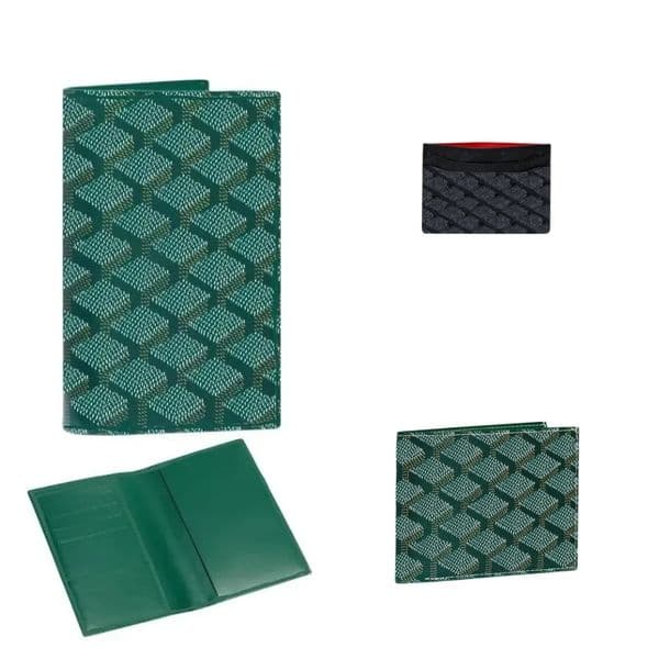 Designer Card Holder Wallet Orginal Box Passport Pouch ID Case Card Holder Pocket Women Men Bag Passport Holders Cardholder Credit Card Thin Bus Card