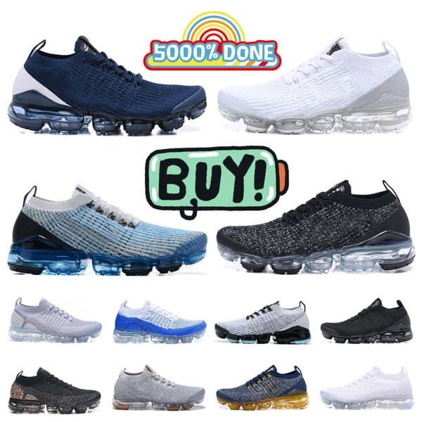 Designer Fly 2.0 3.0 Running shoes Triple Black White Pure Platinum Be True Oreo iron USA Astronomy Blue Red Particle Grey EVO Barely Rose Mens WomenS Trainers