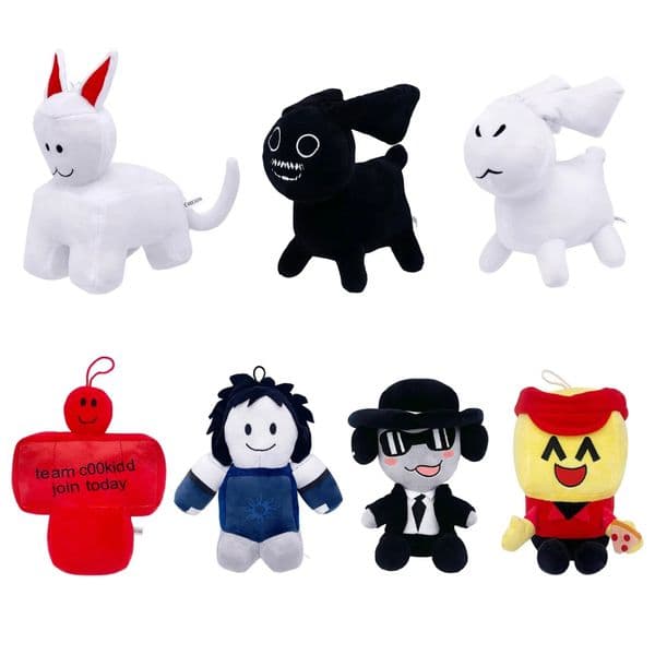 Cartoon Forsaken Chance Plus Plush Doll Toys Around The Game Anime Trend Dolls Children's Birthday Gifts Christmas Gifts A0052