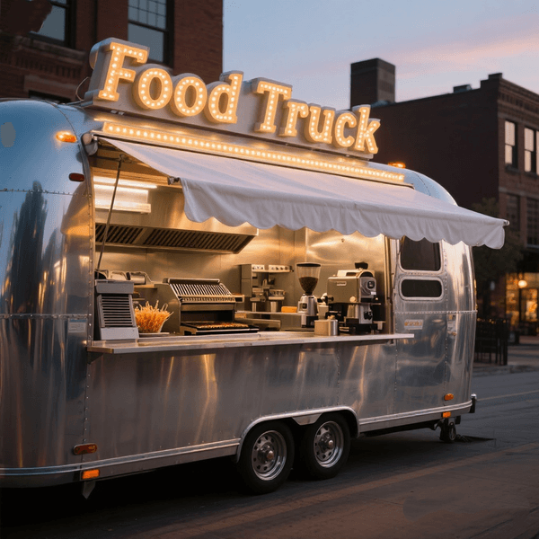 Food Trailer Food Truck with Full Kitchen Pizza Trailer Fully Equipped Mobile Kitchen Customized Food Truck Wholesale