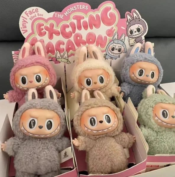 Ordinary Style Labubu The Monsters Exciting arons Series Toys Cute Action Anime Figure Doll Kids Gifts Bd Box GG10