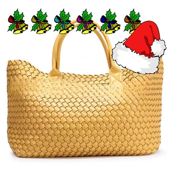 Christmas Gift Luxury Bag Newly Woven Handbag Fashionable and Elegant Women's Popular Handbag Shoulder Bag Designer Bag