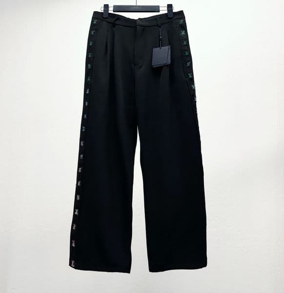 Mens casual pants designer pants straight leg business style suit pants fashionable and simple design cotton pants versatile pants gradient casual pants 7229