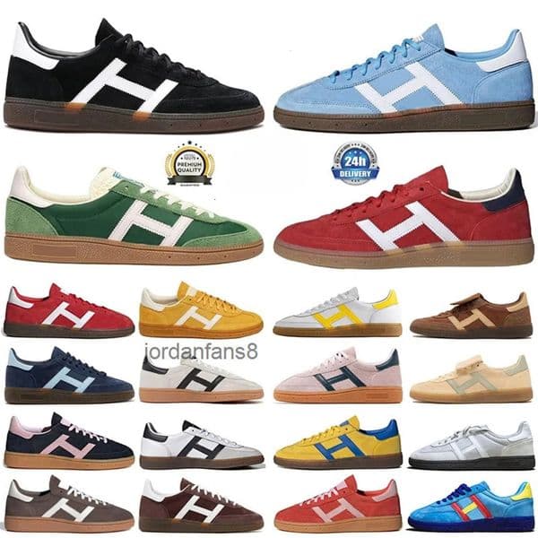 Free Shipping Handball Vegan Navy Blue Gum Aluminum Polar Night Shade Brown University White Grey Casual Shoes Sneakers