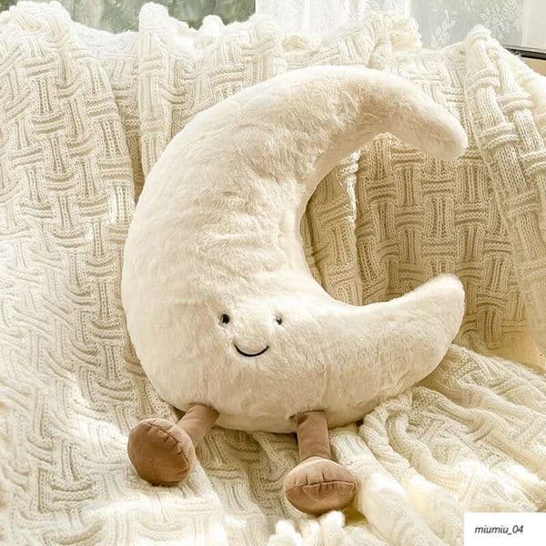 Stuffed Animals jellys Cat Promotional Style 2 Funny Sun Moon Soft Plush Toy Baby Cute Throw Pillow Comfort Dolls Home Decor Xmas Gift Kids 230620dollxs