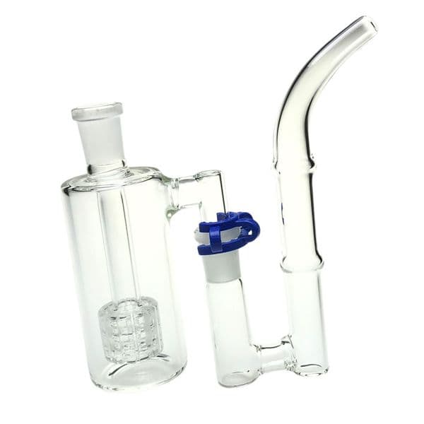 Goodsstore 14mm Glass Ash Catcher Smoking Water Pipes Filter Tip Thick Glass Straw Tube DIY Travel Ashcatcher Smoke Pipe