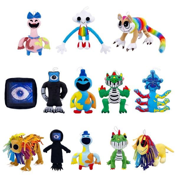 Nightmare Critters Plush Toy Doll 14-34cm Yarnaby Pianosaurus Song Harley Sawyer Plush Soft Stuffed Animals Toys Children Gift A0054