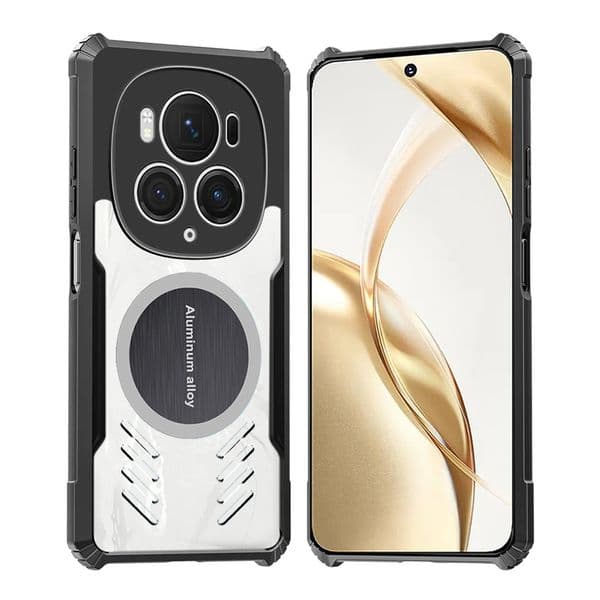 For Honor Magic 6 PRO 8 7 6 5 4 Lite X70 X60 PRO X30 Play 8T Phone Case PC+TPU Graphene Heat Dissipation Fall Shock Prevention Dustproof Soft Frame Cover