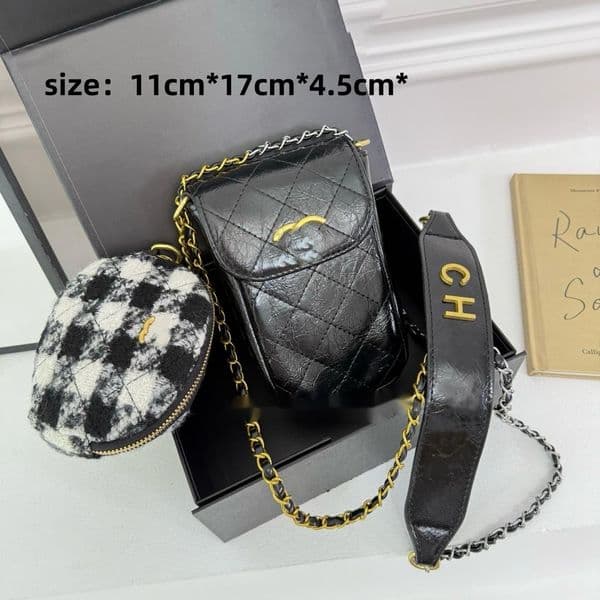 2025 Designer bags luxury mother and child bags high-quality mobile phone bags womens coin purse chains luxury small square bags