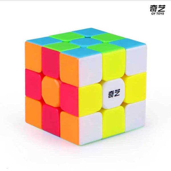 ECube QiYi Warrior S Newest 3x3x3 Stickerless Speed Magic Cube WarriorS Cubo Magico Professional Puzzle Cubes Toys for Kids W251122