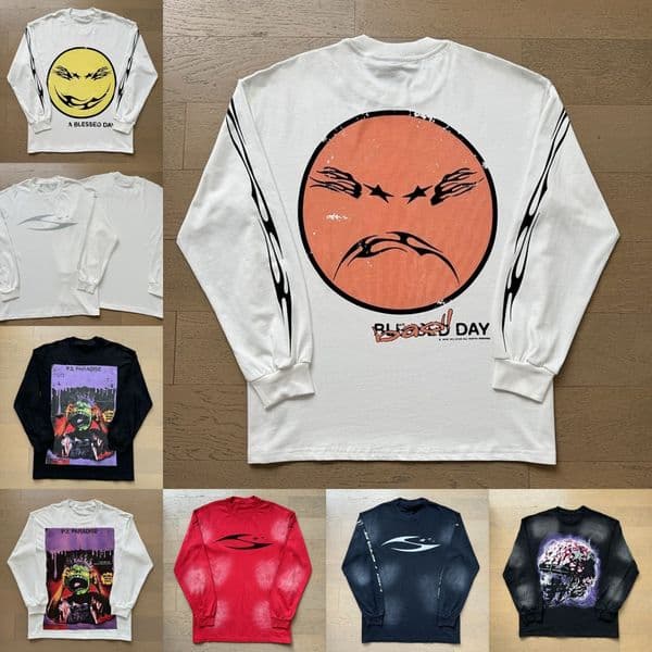 Men Long sleeves Men's and women's new Long T-shirt Simple men's crew neck casual Long sleeve fashion Designer brand casual T-shirt loose Street Top Street