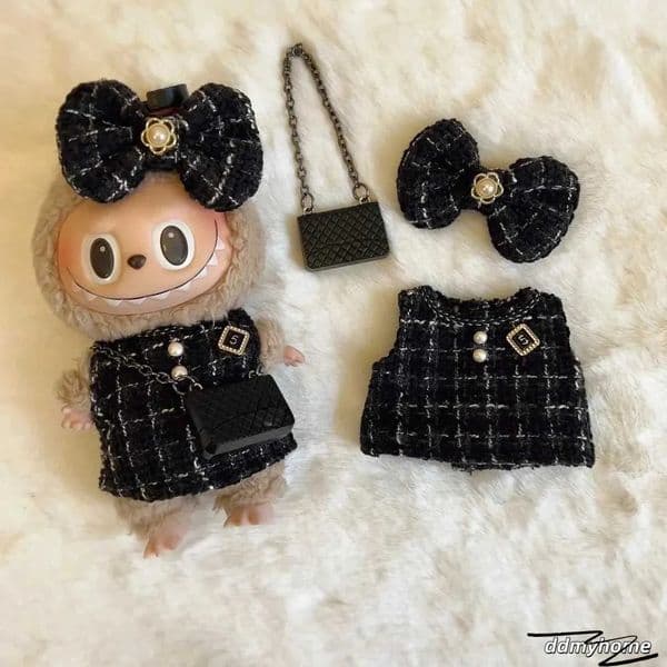 Doll Clothes Accessories Classic Outfit Set 17Cm Mini Dolls, Lightweight Dresses Kids, Doll Clothes For 18 Inch Dolls Ddmyhome