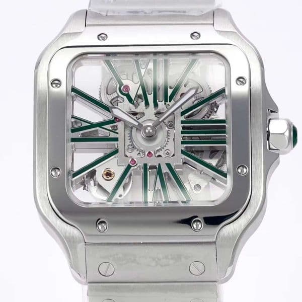 Hollowed-out Classic AAA Watch Designer Watch Men's Watch Skeleton 39.8mm stainless steel sapphire glass Christmas gift