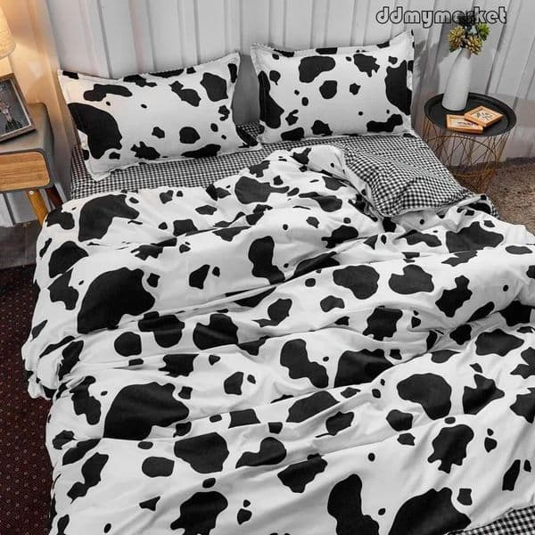 INS Bedding Four-Piece Double Free shipping Boy Dormitory Sheet Quilt Cover Single Bed Three-Piece Set Summer ddmymarket