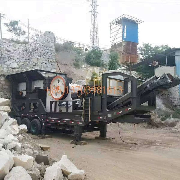 150 Tph CAPACITY JC-2 MOBILE HARD STONE CRUSHING PLANT