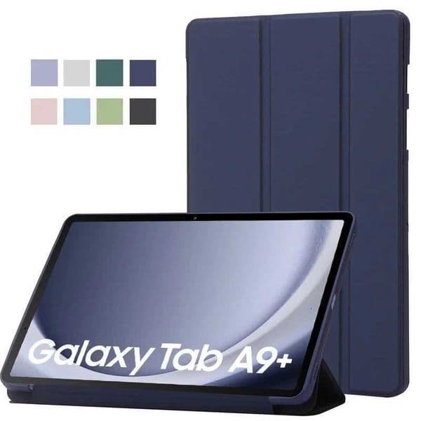 For Tab A9 Plus Case 11 inch Trifold Leaher Soft Back Stand Tablet Funda For Galaxy Tab A9 Plus Case Coque SM-X210 X216 H251122