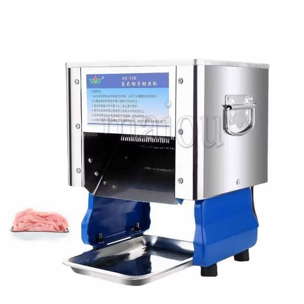 Meat Cutter Portable Handheld Fully Automatic Electric Meat Slicer Cutter Meat Dice Cutting Machine