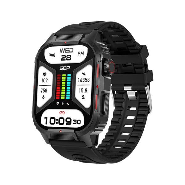 ZW47 Smartwatch for Men Women Custom Logo Screen BT 5.0 IP67 Compass Remote Control Hot Selling for Android IOS Sports Use