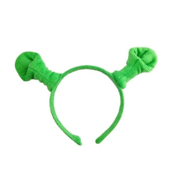 100pcs Party Supplies Shrek Hairpin Ears Headband Head Circle Halloween Children Adult Show Hair Hoop Party Costume