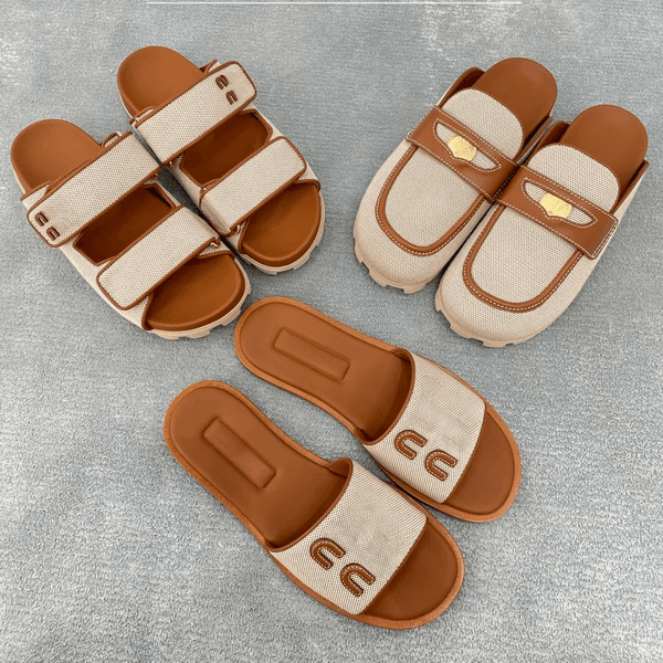 Sandals Slide Designer Casual Shoes Women Sliders Outdoor Beach Sandal Womens Shoe Flat Bottom Summer Mule Fashion Jelly Slippers 35-42