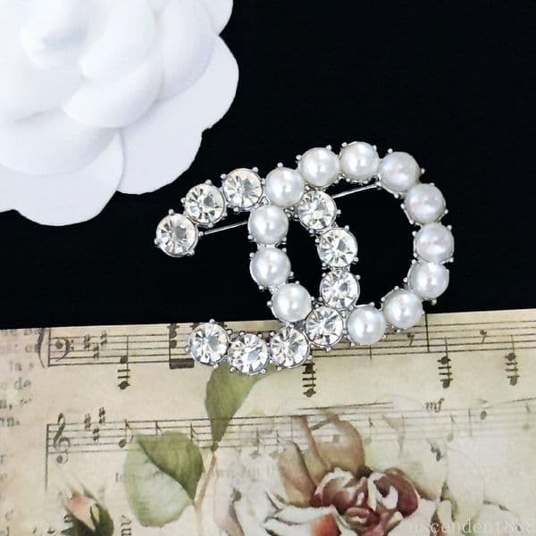 Designer Brooches Brand Diamond Brooches Pin Gold Silver Brooch Fashion Women Jewelry Accessories Party Loves Gifts