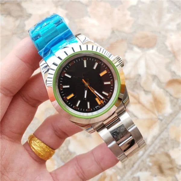 Men's automatic mechanical watch Designer luxury stainless steel watch band 40mm high quality high-end men's business leisure watch