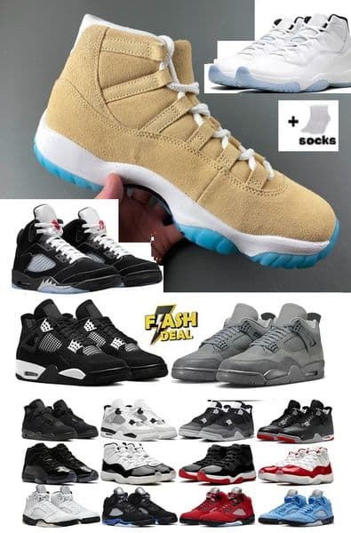 kid youth 4 4S 5 11 Basketball Shoes For Big kids boys girls 5s 11s Sneakers White thunder Bred Cool Grey Metallic Reimagined Wheat puber outdoor Sports Trainers shoes