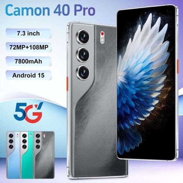 New Mobile Phone Camon 40 Pro 7.3 Inch 3+32Gb Integrated Foreign Trade Smartphone Manufacturer