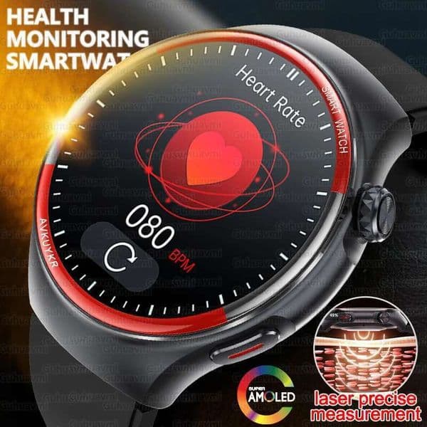 For HUAWEI 2025 New High-precision Laser detection Health Smart Men Blood Pressure Heart Rate BT Call Sports Fiess Watch