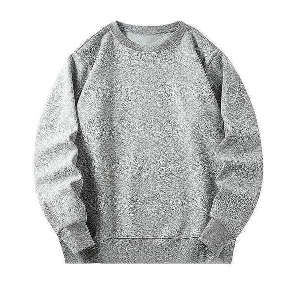 H375 Men Long-sleeved T-shirt Round Neck Long-sleeved Casual Sweatshirt