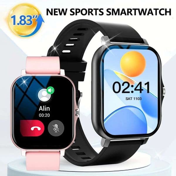Outdoor smartwatch, wireless calling, information reminder, men's and women's multifunctional sports watch