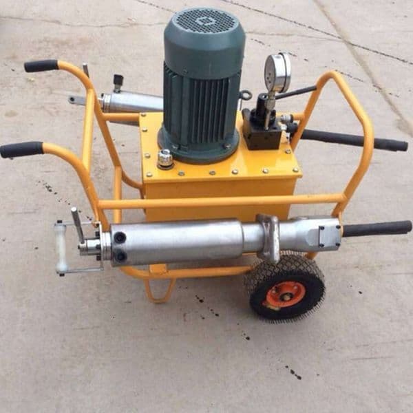 High Pressure Hydraulic Piston Type Rock Splitter for Hard Volcanic Rock Excavation and Basalt Quarrying with Durable Components