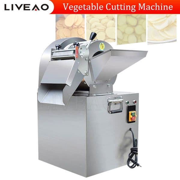 Electric Vegetable Cutter Stainless Steel Multifunctional Carrot Potato Onion Cutting Machine