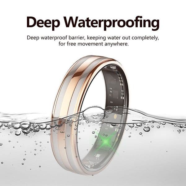 NEW SmartRing Heart Rate Sleep Monitor for Active Lifestyle Ring Fitness Tracker Step Monitoring Men Women's Smart Ring