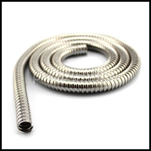 1/2/3meters 4/6/8/10/12/15/20mm 304 Stainless Steel Corrugated Pipe Wire Line Cable Conduit Protect Hose Tube