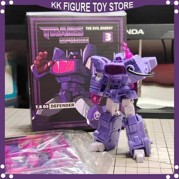 PocketToys Transformation PT-03 PT03 Shockwave Mini Pocket War KO DX9 G1 Animated Version Robot Toy Action Figure Christmas Gift X250628