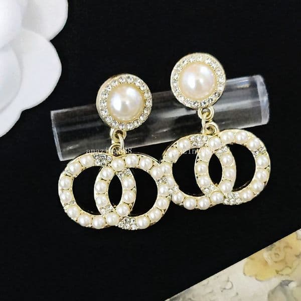 20 Style Luxury Designer Earring Brand Letter Classic Love Heart Dangle Earrings for women party lovers gift engagement jewelry