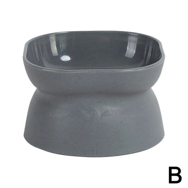 162456 Using elastic cushioning materials for bowl edges reduces the impact force when cats collide, avoiding injury and ensuring safety.