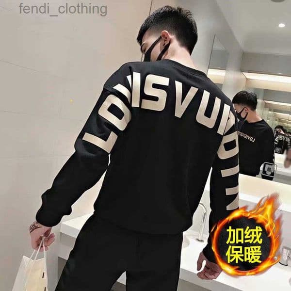 Men's Hoodies Sweatshirts Designer Brand Autumn Top Long Sleeved T shirt Loose and Casual Spring Styles Trendy Korean Version Versatile Winter Hoodie N8UJ