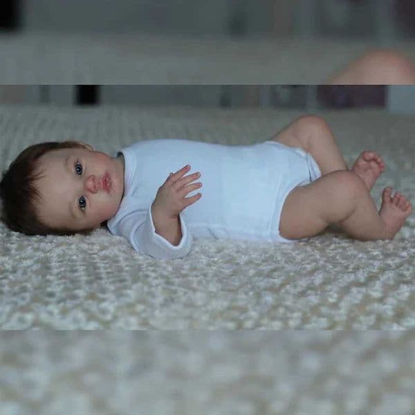 48CM Already Finished Reborn Baby Doll Meadow Hand Details Painted Skin Visible Veins Real Life Newborn Baby Dolls Baby Reborn X250210