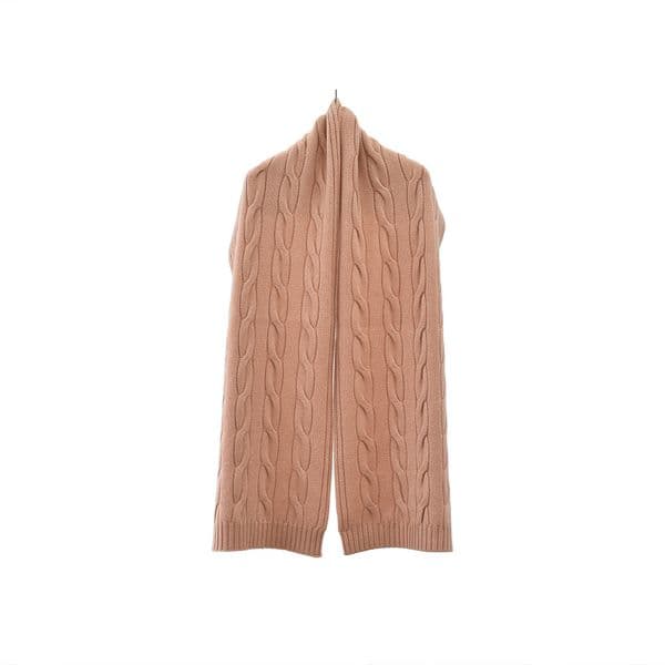 8012 Cashmere scarf fashionable twist long neck scarf versatile