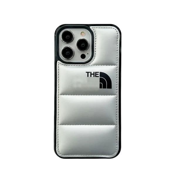 designer phone case Luxury iPhone Case Holder for iPhone 16 Pro Max Cases 15 promax 14 13 12 designer Down jacket Phone Cases Leather Mobile Cover Stylish tide pattern