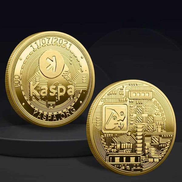 Cash Currency Digital Virtual Coins Commemorative Coin Cash Golden Plated Medals Home Deccoration W250207